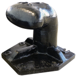 SLP Curved Bollard - cast iron
